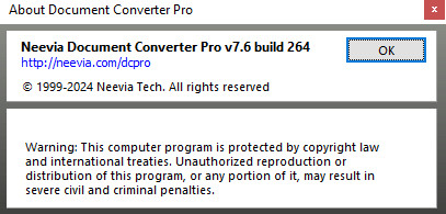 Neevia Document Converter Pro