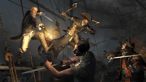 Морской бой в Assassin’s Creed 3