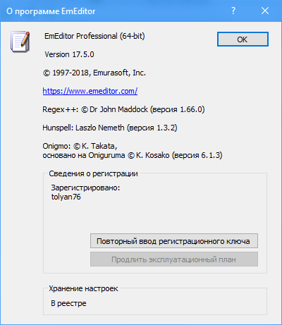 Emurasoft EmEditor Professional