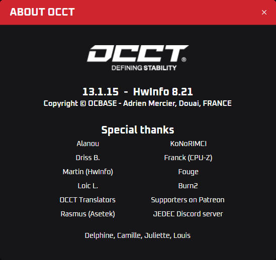 OCCT